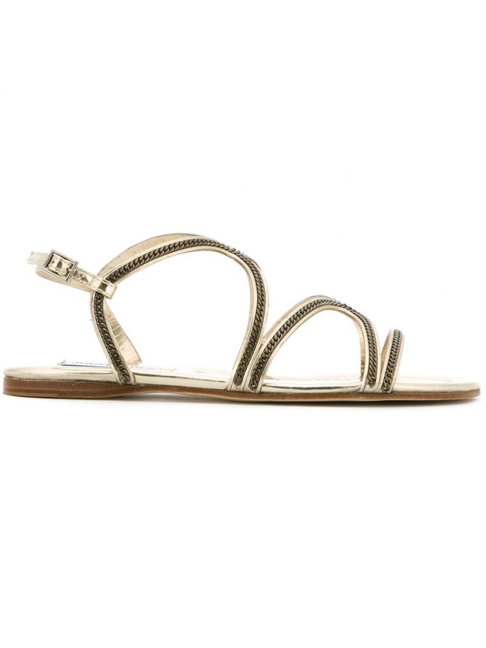 nickel flat jimmy choo
