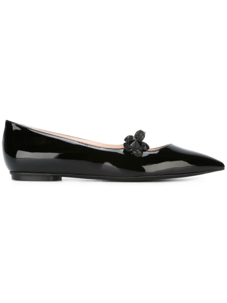 pointed toe ballerinas