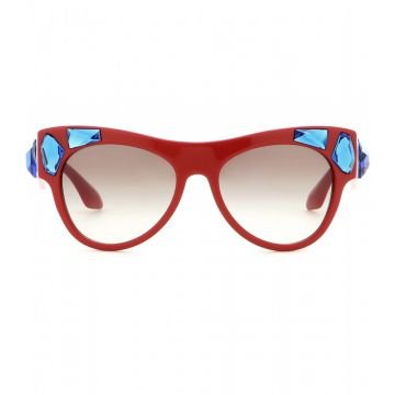 Round Baroque Sunglasses Gunes Gozlugu Gunes Gozlugu Prada