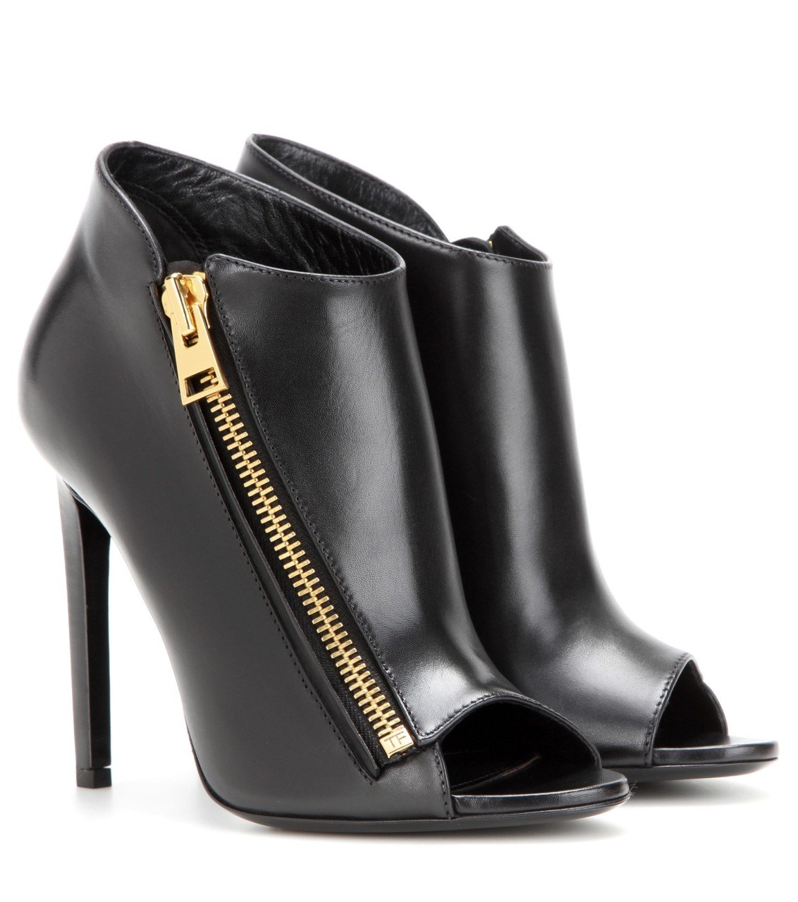 fall open toe ankle boots