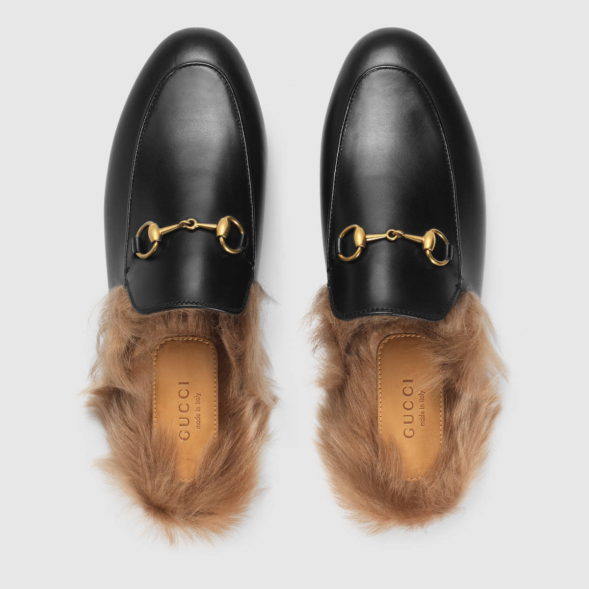 princetown fur lined mule