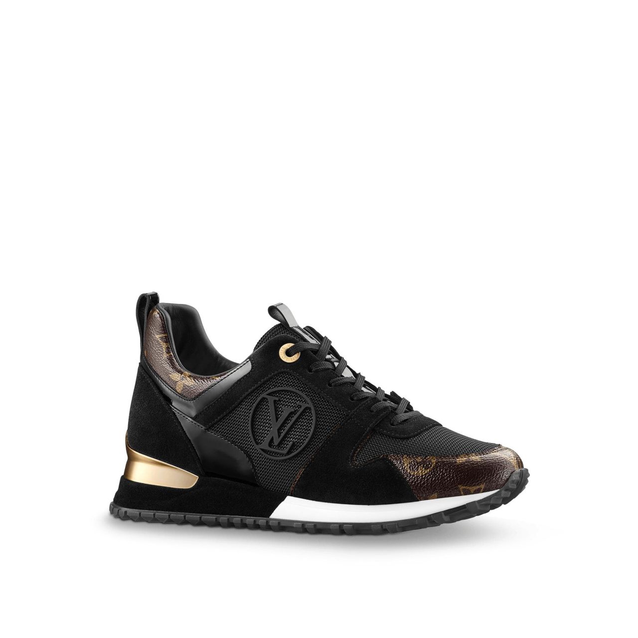 Run Away Sneaker - Ayakkabı, Siyah - Ayakkabı - Louis Vuitton