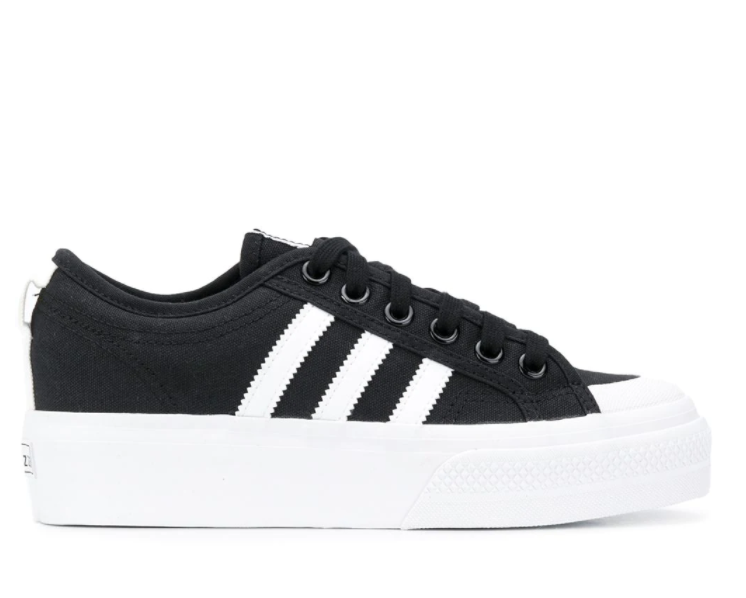 Nizza platform trainer - AyakkabÄ±, Siyah - Sneakers - Adidas