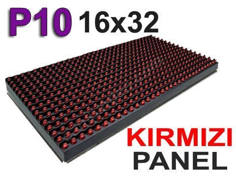 P10 Kirmizi Led Panel