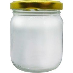Cam Kavanoz 210 ml Gold Kapaklı 3024 Adet