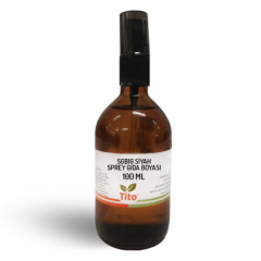 Siyah Sprey Gıda Renklendiricisi Sıvı Suda Çözünür 100 ml