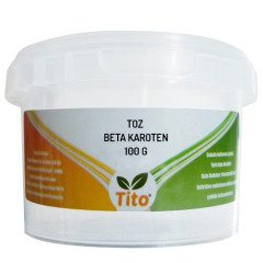 Toz Beta Karoten E160 -lik 100 g