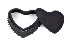 Tart Kalıbı Mini Kalp Çıkma Tabanlı 11 cm
