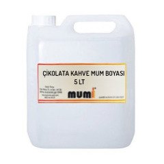Sıvı Mum Boyası Çikolata Kahve 5 lt