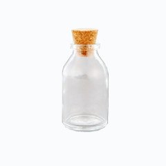 Mantar Tıpalı Cam Şişe 25 ml 1560 Adet
