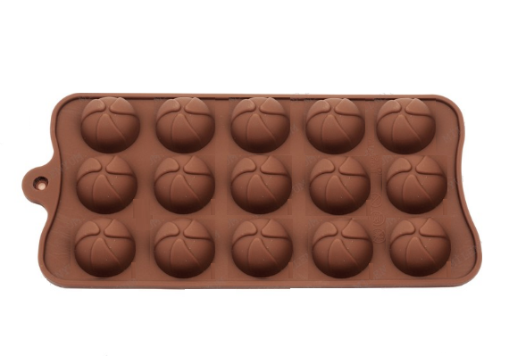 Silikon Yuvarlak Çizgili Çikolata Kalıbı (1257) 15'li 17,99 TL