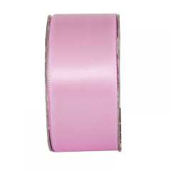 Pembe Saten Geniş Kurdele 10 m