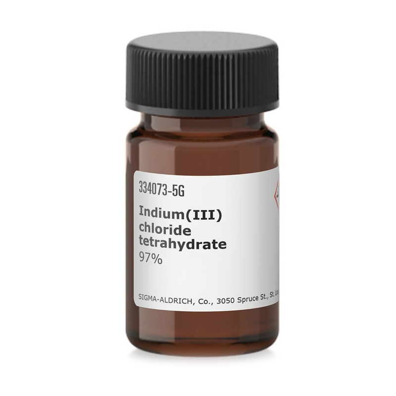 Sigma Aldrich 334073 Indium(III) chloride tetrahydrate 97% 50 gr