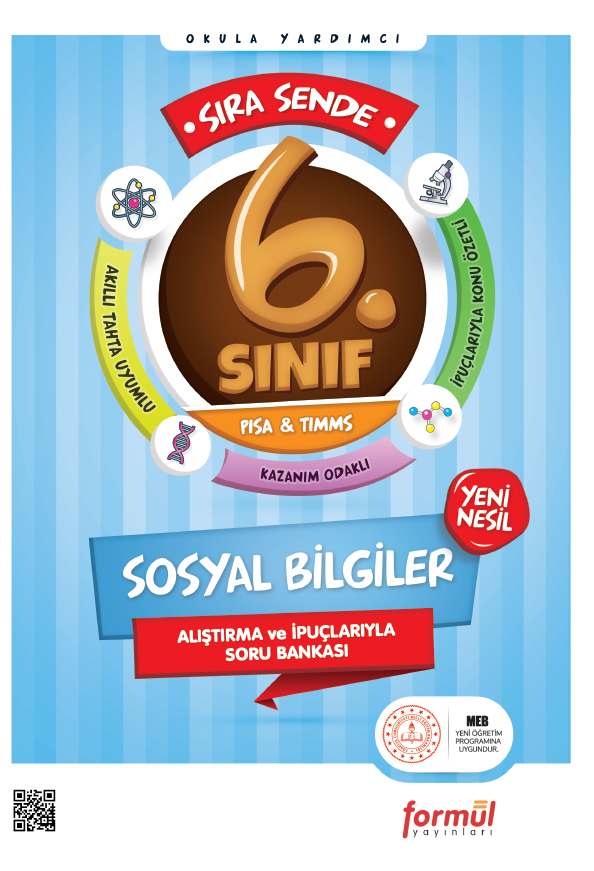 FORMÜL Sıra Sende 6.Sınıf Sosyal Bilgiler Soru Bankası