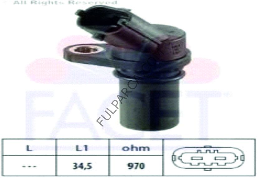 Opel Astra G Krank Devir Sensoru Facet Fan Termik Pervane Sensor B0bin Opel Yedek Parcasi