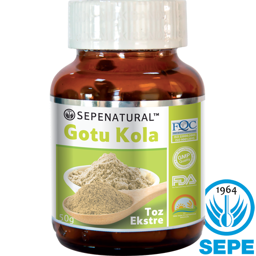 Gotu Kola Extract Gotu Kola Toz Ekstresi 50 Gr