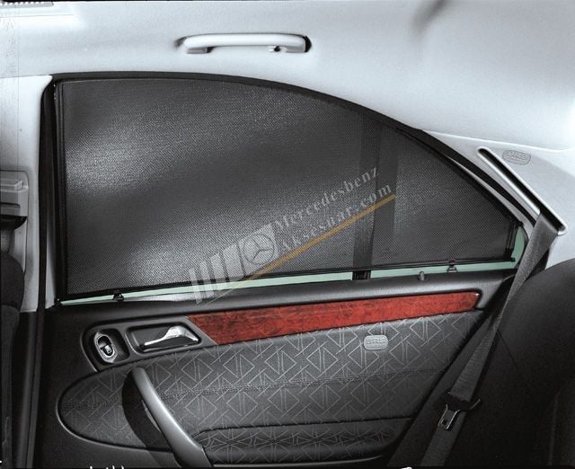 mercedes benz arka kapi cam perdesi sag