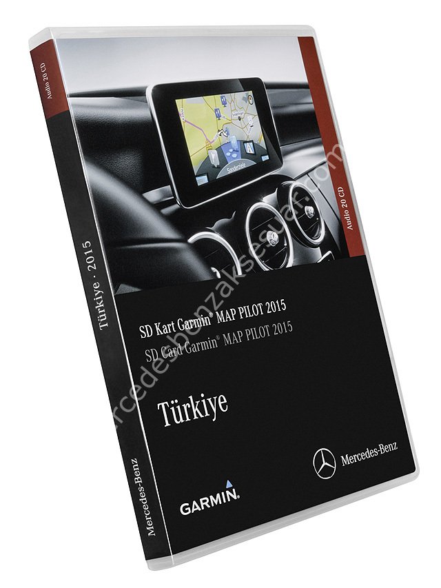 Mercedes Benz Garmin MAP PILOT, Navigations SD-Karte Türkiye