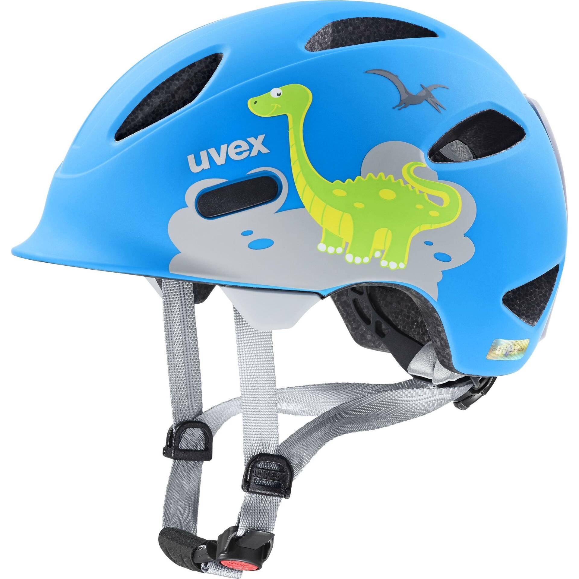 Uvex Oyo Style Çocuk Bisiklet Kaskı - Dino Blue Matt