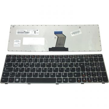 Lenovo G570 Lenovo G580 Serisi Turkce Gumus Notebook Klavye