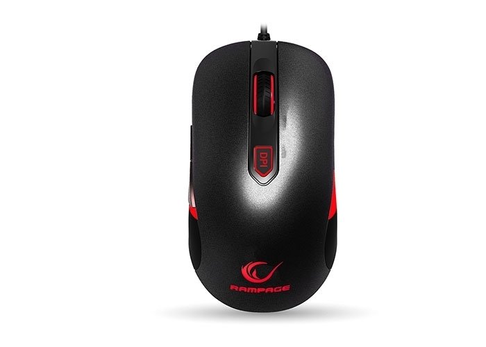 Rampage Smx R10 Orion Makrolu 5 Led Isik Siyah Gaming Mouse 4000 Dpi Oyuncu Mouse