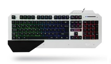 Rampage Kb R04 Metal Kasa Gaming Klavye Sport Tasarim Led Isikli Oyuncu Klavyesi