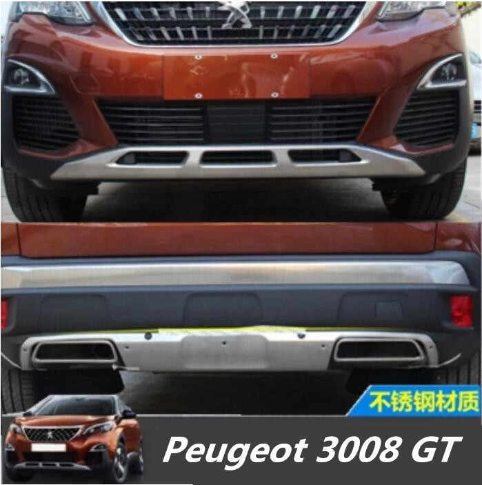 peugeot 3008 on ve arka koruma difuzor 2016