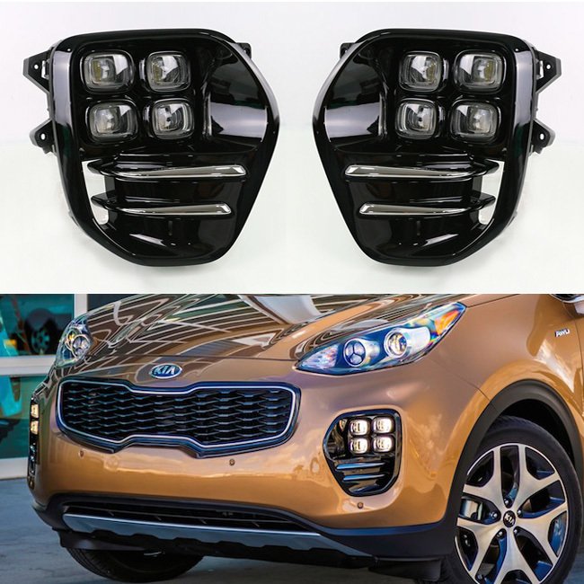 Kia Sportage Sis Lambası Farı Ledli 231 Er 231 Eveli Kx5 2016