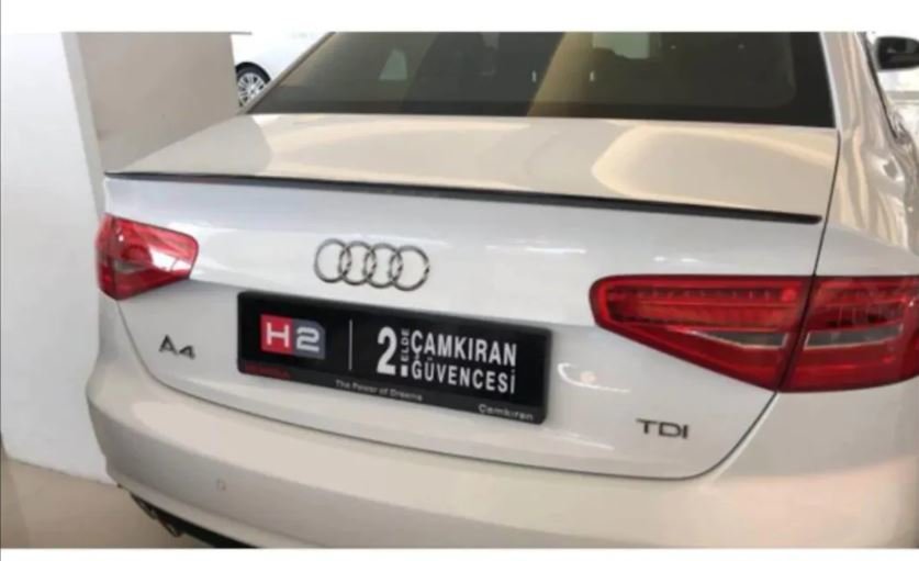 Audi A4 Bagaj 252 St 252 Spoiler 2008 2015 Boyasız