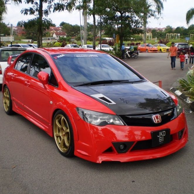 Honda Civic Fd6 Mugen Rr Body Kit Tampon Seti Komple Takım