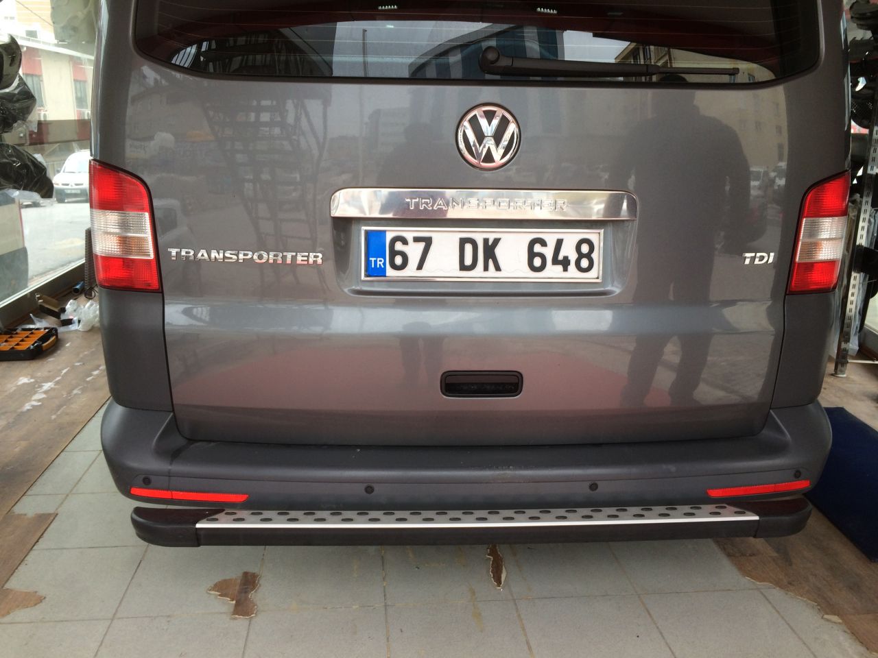 Transporter T5 Arka Basamak Koruma Dotline