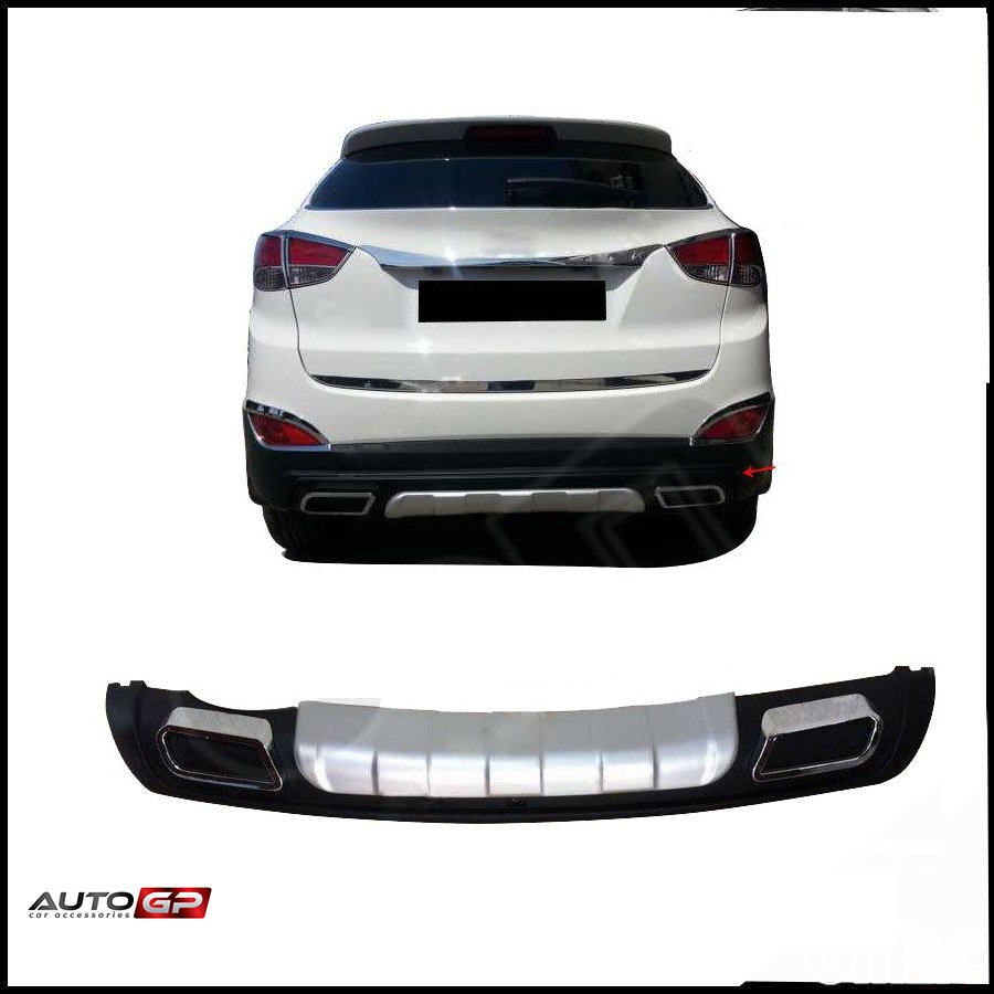 hyundai ix35 arka tampon koruma difuzor oem plastik