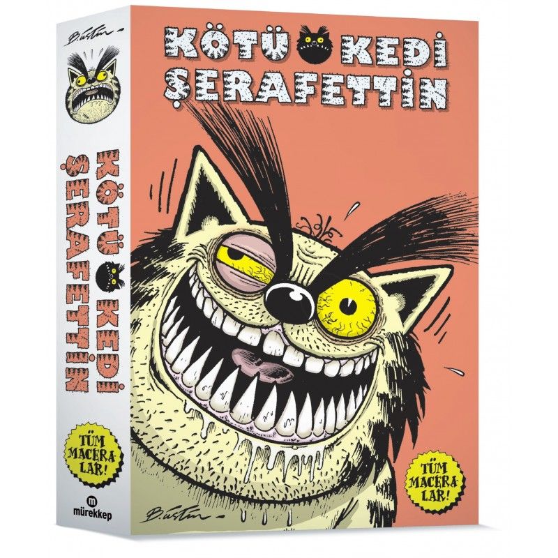 Kötü Kedi Şerafettin Box Set Çizgiroman