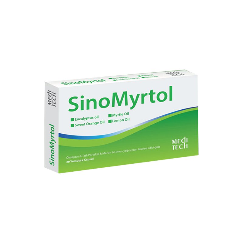 sinomyrtol 20 yumusak kapsul
