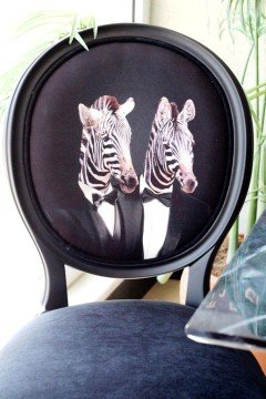 Duke Zebra Sandalye