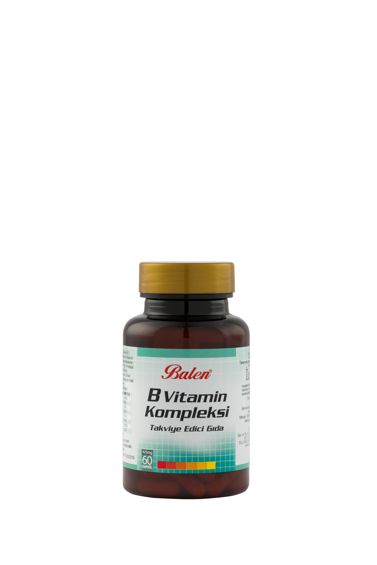 B Vitamini Kompleksi Kapsülü | Balen Destekleyici Gıdalar | Tablet Ve ...