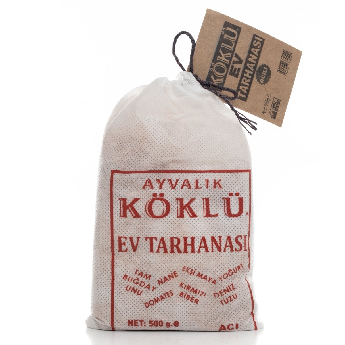 Köklü Katkısız Ev Tarhanası 500 gr Acı Reçeller,Tarhana ve Sirke