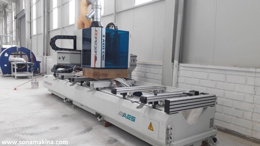 aes matadoor 1345 kapi ebatlama cnc