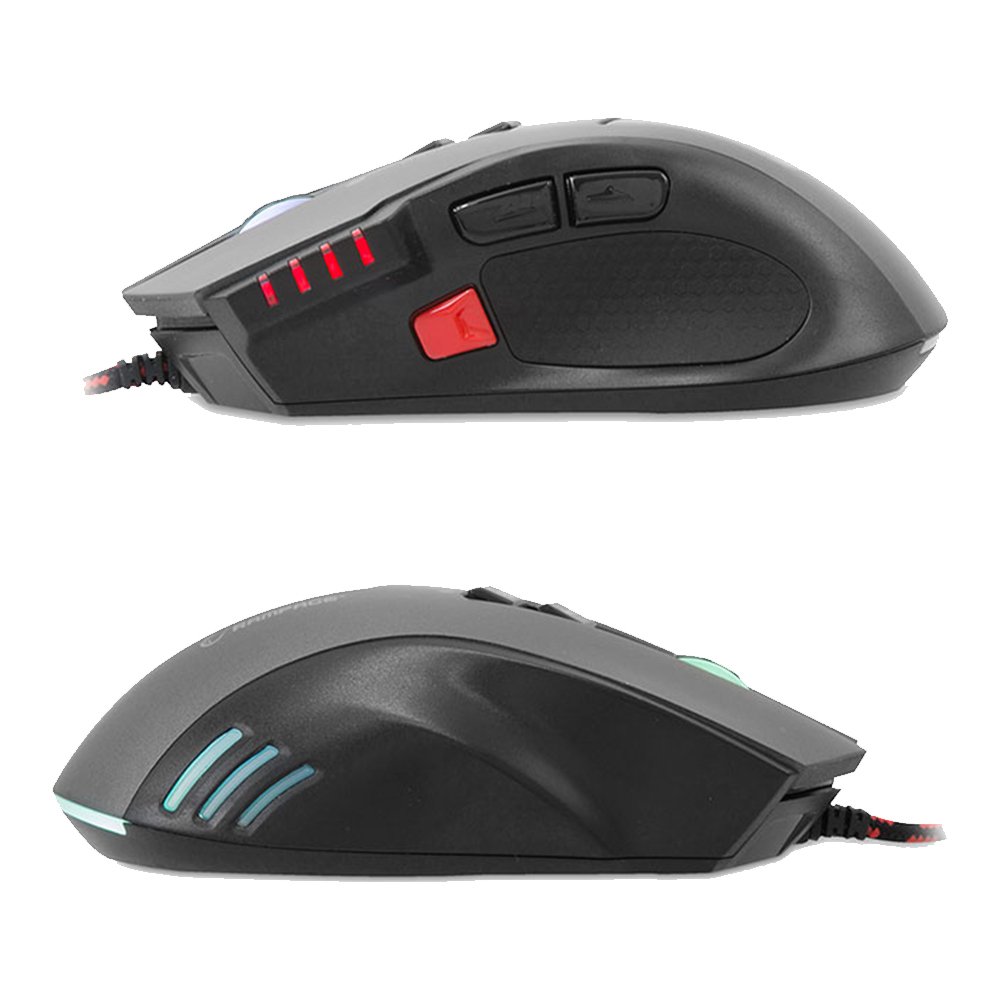 Rampage SMXR80 Usb Gri/Siyah 3200dpi RGB Makrolu Gaming Mouse Fiyatı