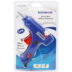 Winnboss WN-1022 Anahtarlı 20 Watt Küçük Silikon Tabancası