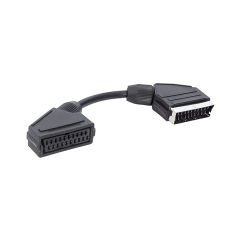 scart scart erkek disi ara kablo 20 cm elektromer fiyati