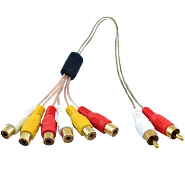 S Link Sl Rc26 2 Rca Erkek 6 Rca Disi 30 Cm Kablo Fiyati
