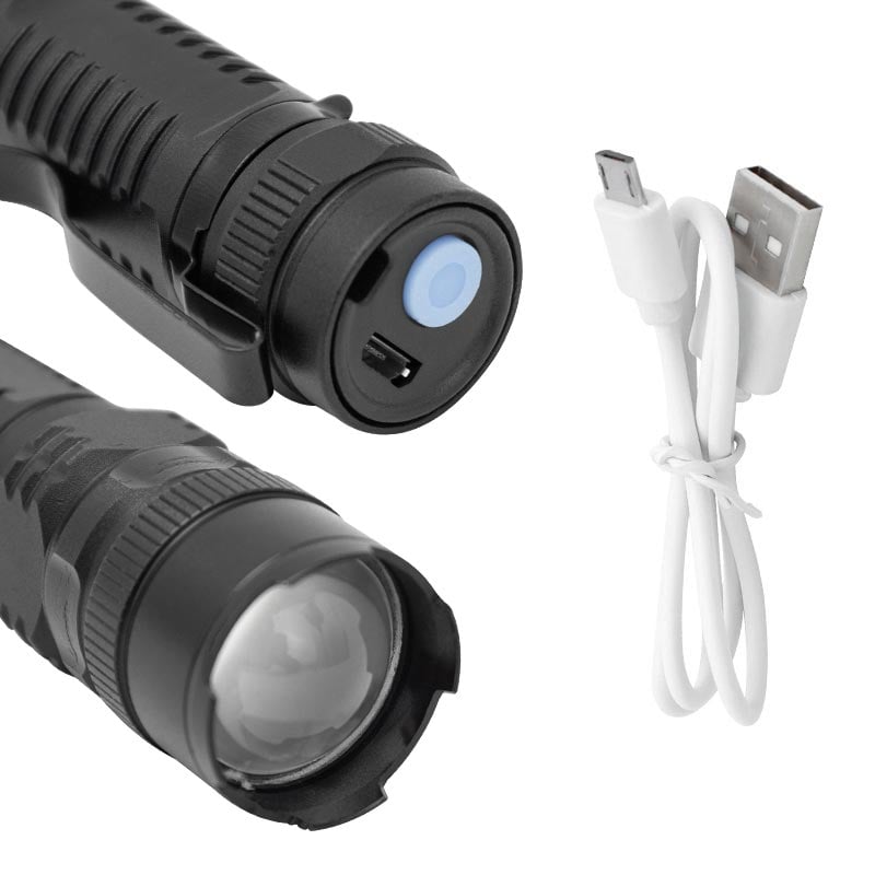 Powermaster MX-511 1300 Metre Menzilli USB Şarjlı El Feneri İçerik