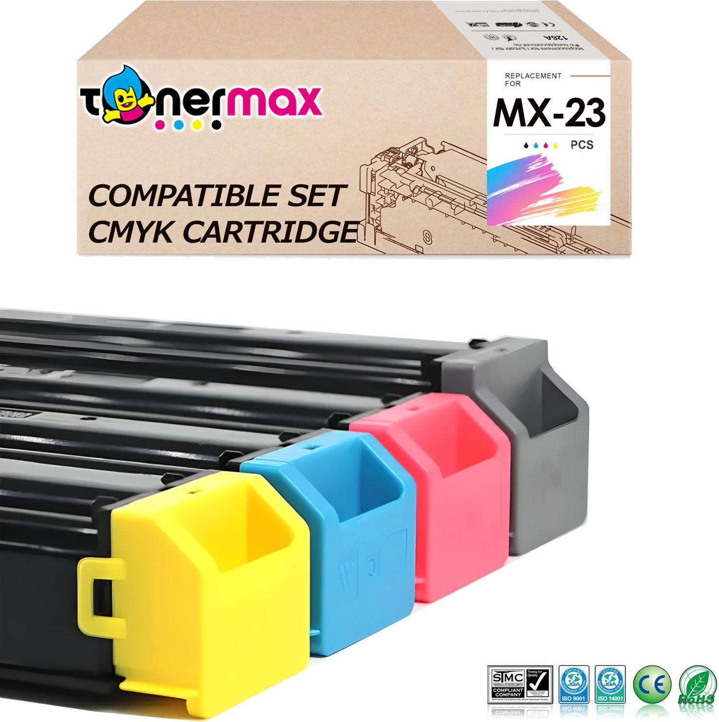 Sharp MX23GT Set Muadil Toner / MX2310 / MX2314 / MX2614 / MX3111 / MX3114