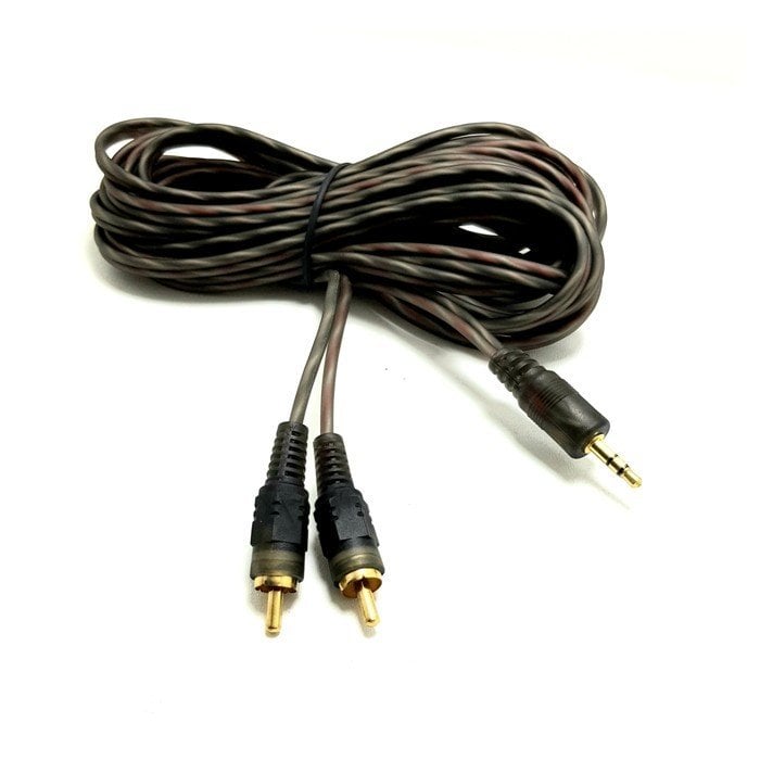 ROSE 2RCA-3.5mm 5mt Stereo Gold Aux Kablo