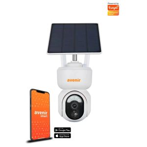 Avenir AV-S400 4G Sim Kartlı Güneş Enerjili (SOLAR) Dış Ortam 360Â° Hareketli Akıllı Kamera
