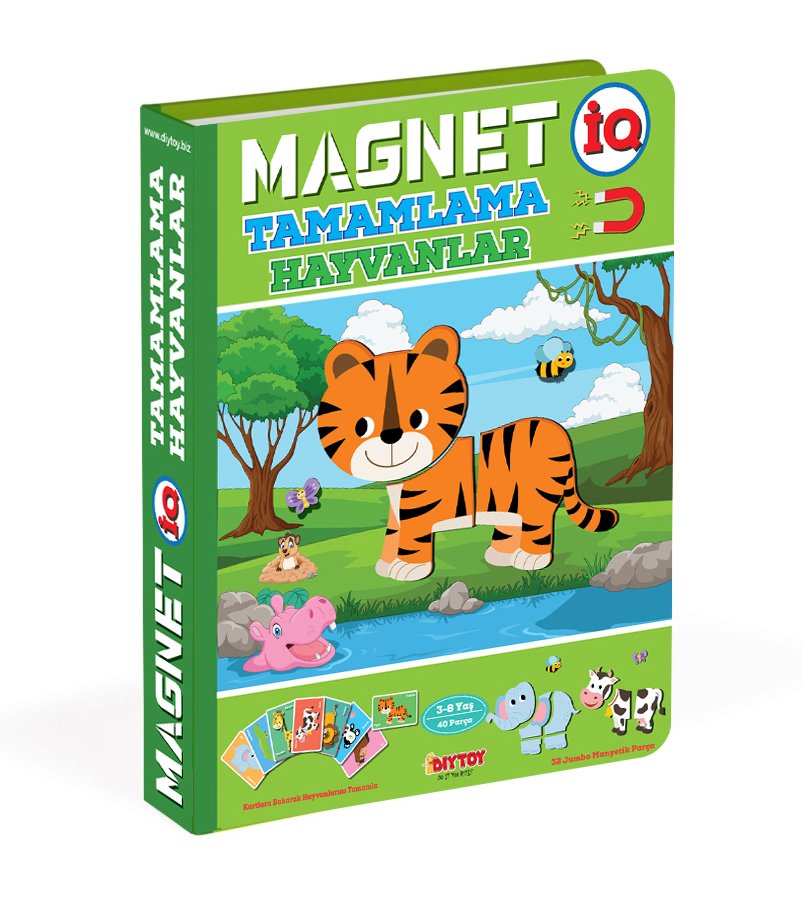Magnetiq Hayvan Tamamlama Diytoy Magnetiq Iq