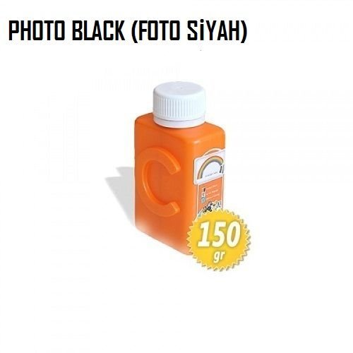 canon chromalife100 v2 uyumlu murekkep 150gr foto siyah photo black