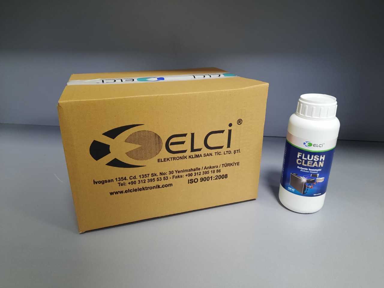 ELCI Radyator Temizleme İlacı Flush Clean 12 lik Paket (0,5 lt X12