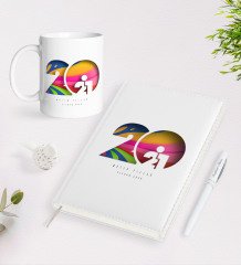 BK Gift Kişiye Özel 2023 Mutlu Yıllar 2023 Ajanda Kalem ve Kupa Seti-11